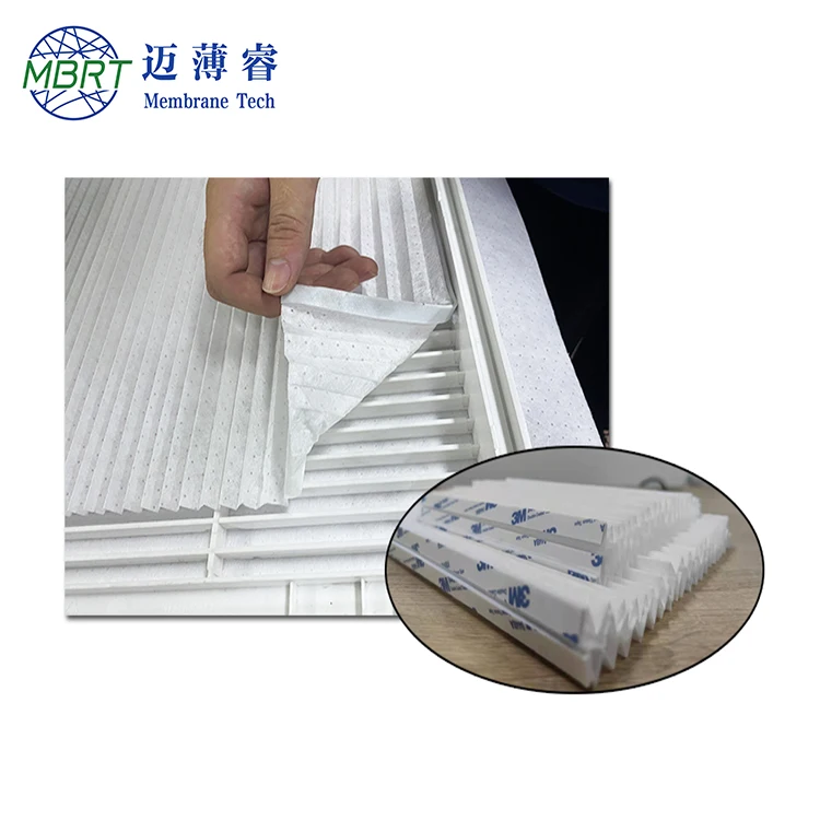 Cheap price alternative cardboard furnace filter simple pleat filter media return air grille with filter