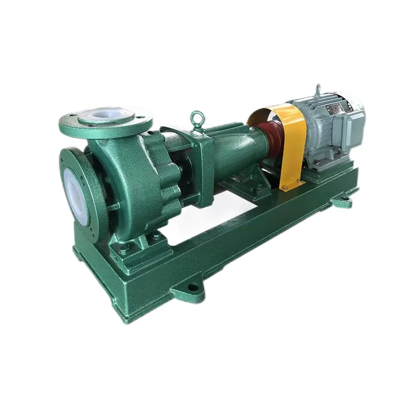 IHF Electric Fluoroplastic Chemical Centrifugal Pump Corrosion Resistant Acid Alkali Acetic Acid Transportation Organic Acids
