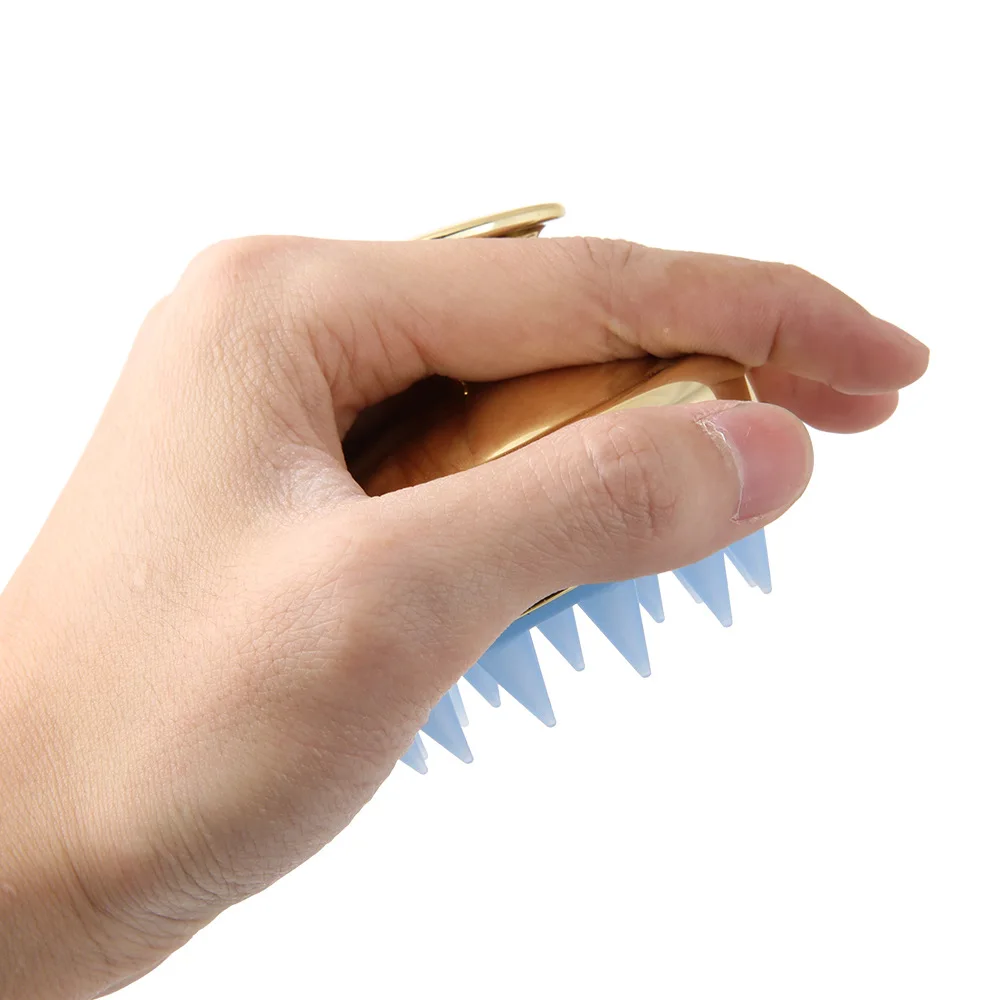 Luma Eco Friendly Wheat Straw Hair Scalp Massager Shampoo Brush with Soft Long & Flexible Silicone Bristles Hair Care