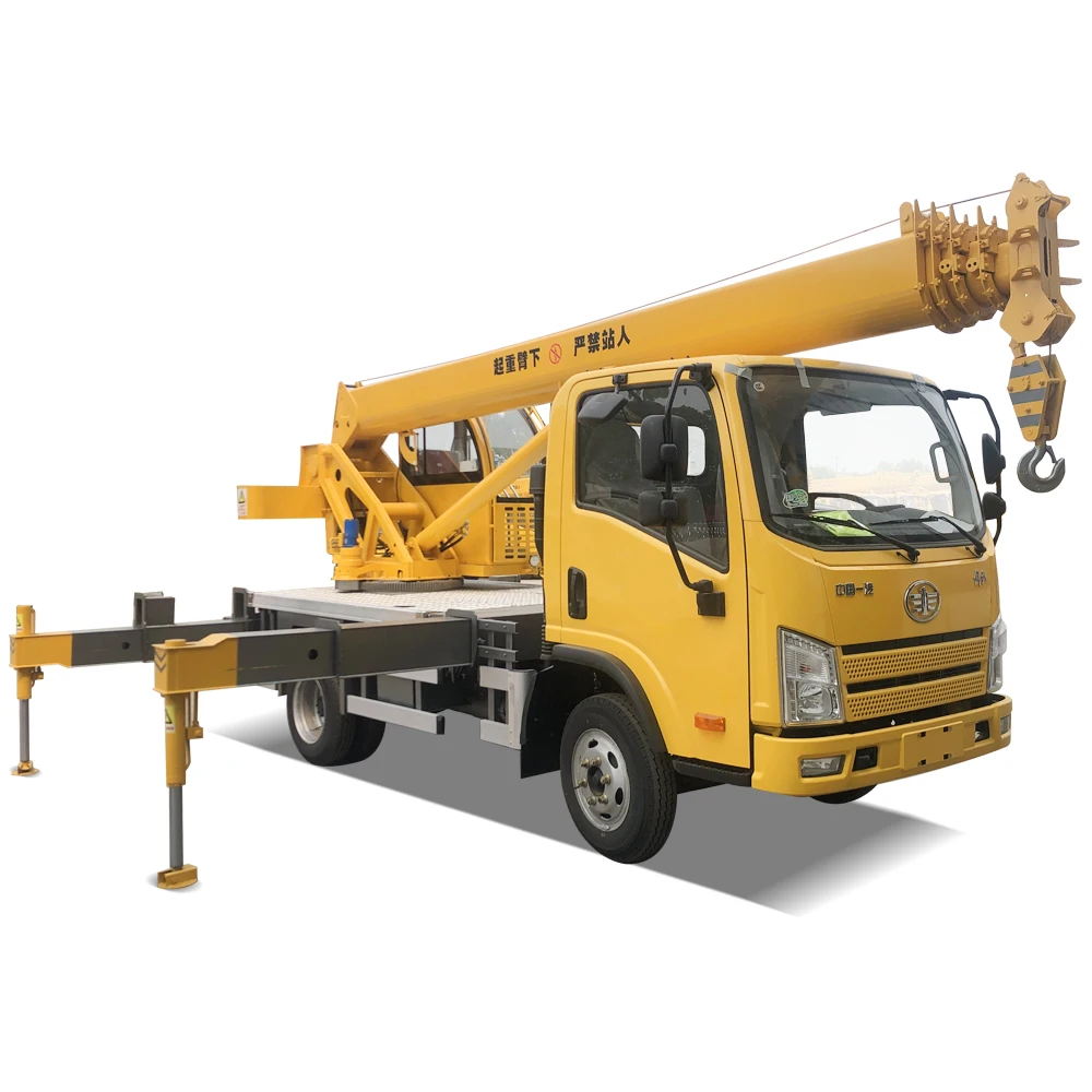 Safe and reliable  hydra crane price list heavy duty truck crane flatbed truck mounted excavator crane
