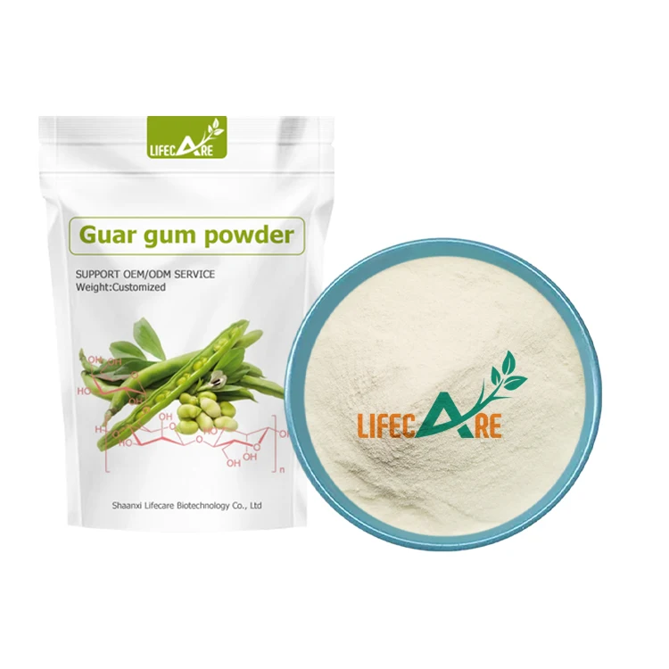 Factory Supply Hot Sell High Quality Thickener Food Grade Guar Gum Powder