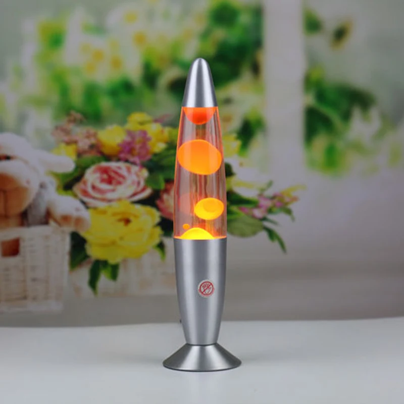 Creative LED Motion Liquid Lava Lamp Party Home Bedroom Decoration Lamp