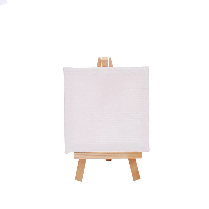 Pine mini easel oil painting Frame tripod set Desktop DIY decorative picture frame subject matter wholesale