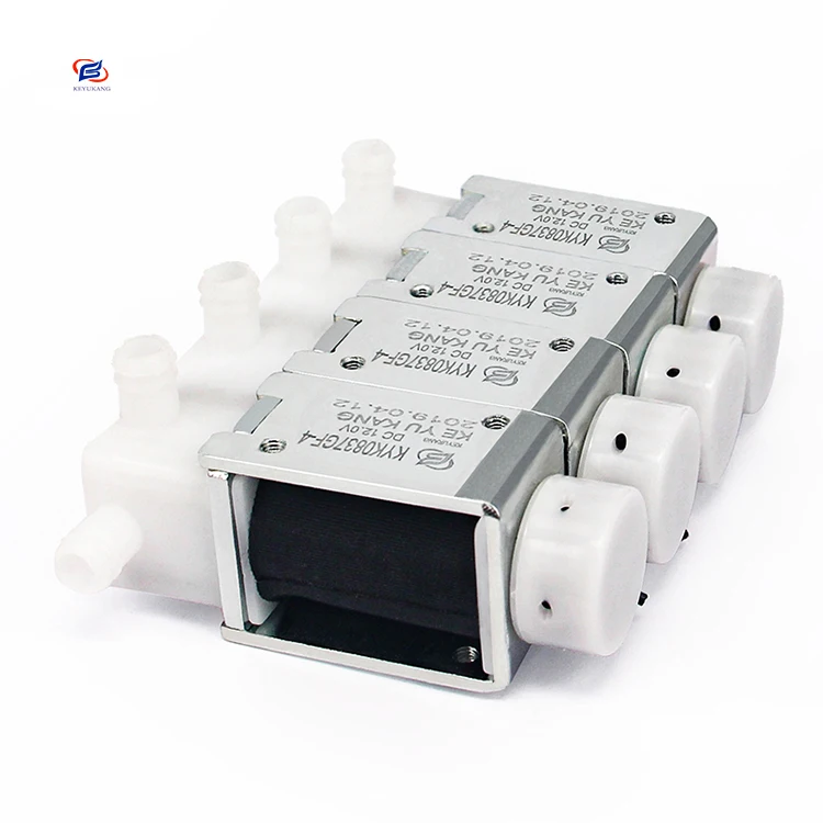 Manufacturers Selling Small 12 Volt Electric Massager With Silencer Mini Solenoid Valve