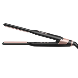 New Arrival Private Label Fast Titanium Ultrasonic Hair straightener Personalized Infrared Cold Flat Iron Hair Care