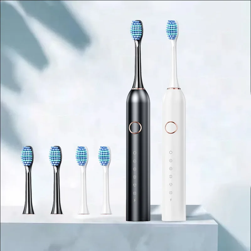 Hot Sale Tooth Brush Teeth Whitening Electric Toothbrush Smart Sonic Rechargeable IPX7 Waterproof Electronic Toothbrush