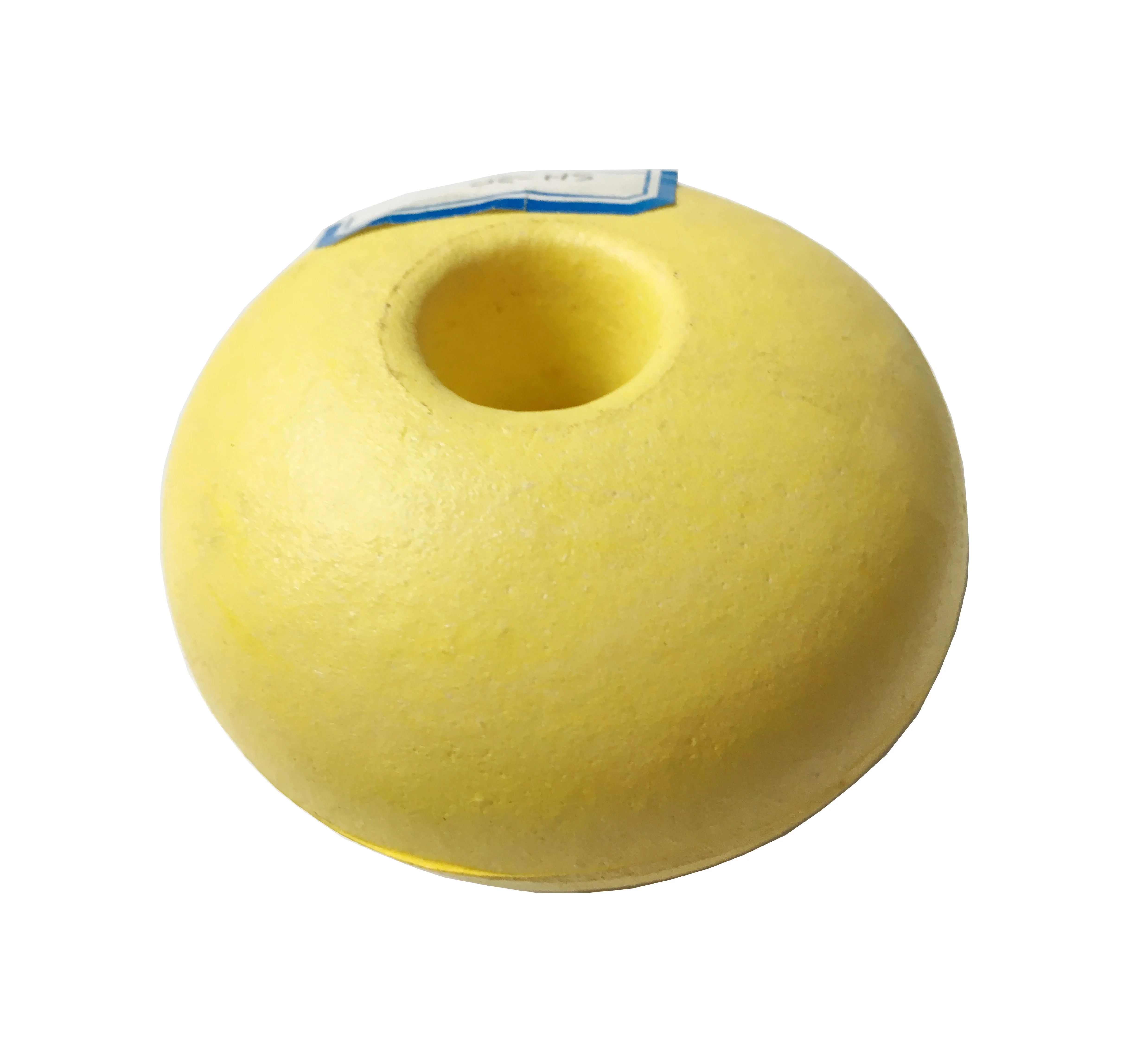 SH-20 Custom Yellow Fishing Marker Buoys Fishing PVC Foam Trawl Net Fishing Float