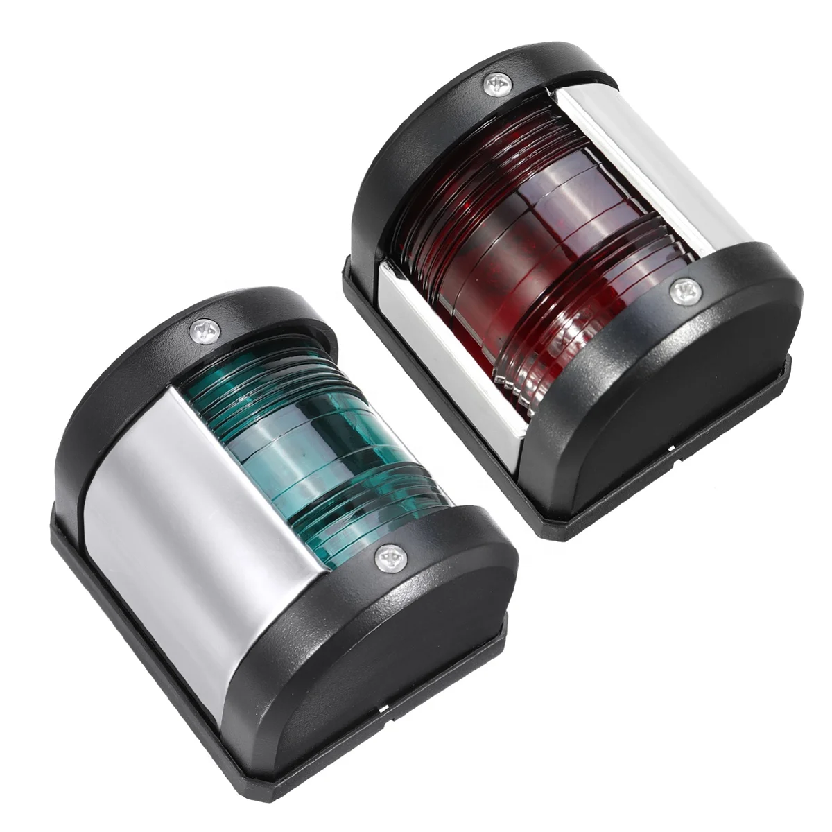 Xiamen Sunshine Marine Stainless Steel 12V LED Bow Navigation Light Green Sailing Signal Light for Marine Boat Ship Yacht