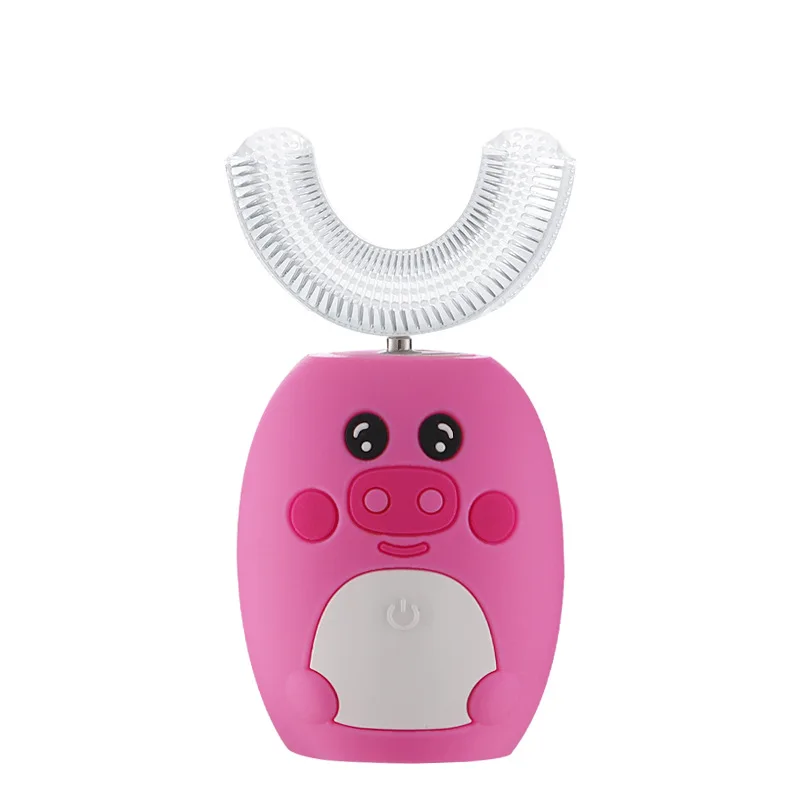 Children U Shape Electric toothbrush for Kids Automatic Gum Massage Teeth