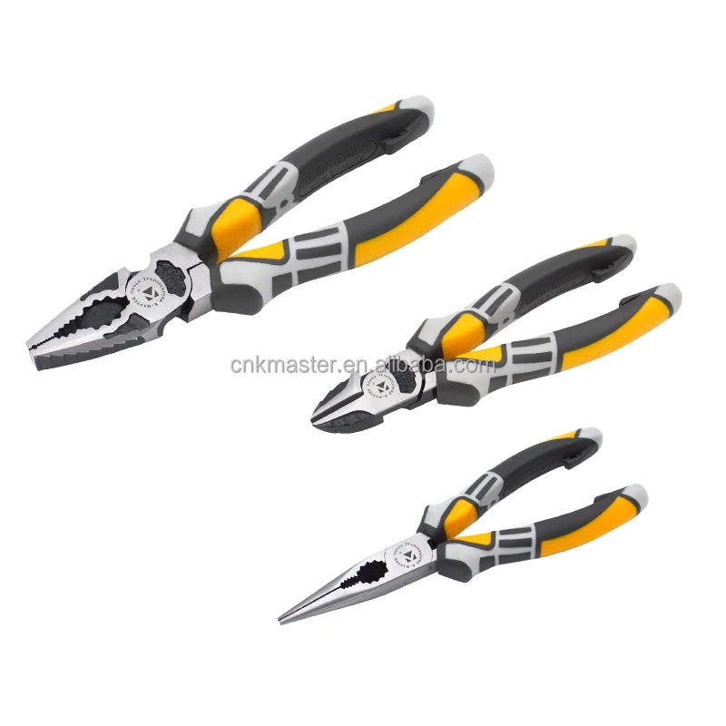 K-Master TPR РУЧКА CRV Промышленное Качество 8 дюймов комбинированные плоскогубцы linesman для резки alicate