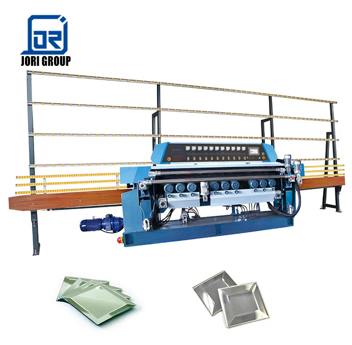 Easy operate multifunction glass beveling machine high efficiency glass edging machine price