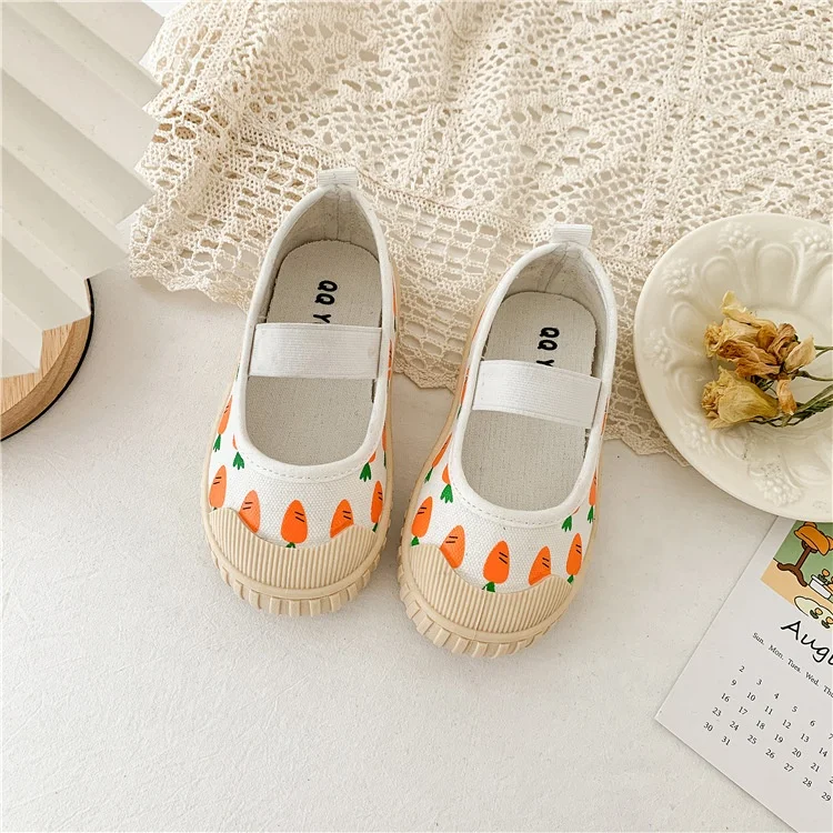 Spring Autumn Boutique Color Mixing Toddler Cartoon Cute Fashion Girl Casual Baby Walking Shoes