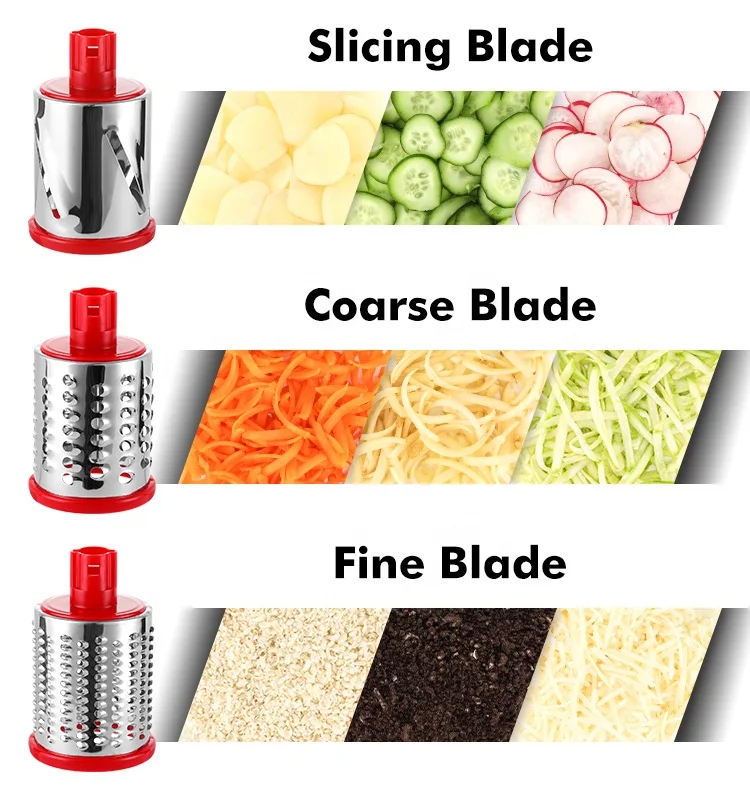 Kitchen multi function veggie grater fruit chopper adjustable mandolin fruit potato cutter slicer grater