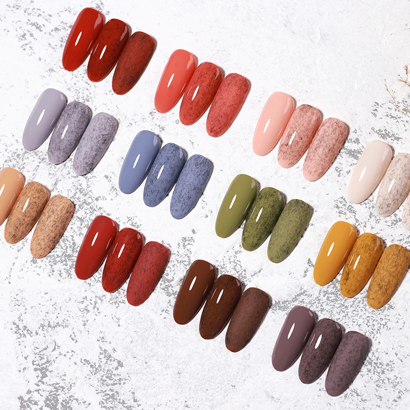 VENDEENI Free Sample Matte And Gloss Fur Top Coat Gel Nail Polish Soak Off Private Label Nail Gel