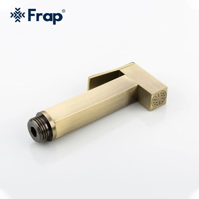 Frap Hot Sales Portable Jet Fresh Water Shower Holder Set Brass Hand Stattaf Toilet Bidet Spray F7504-4
