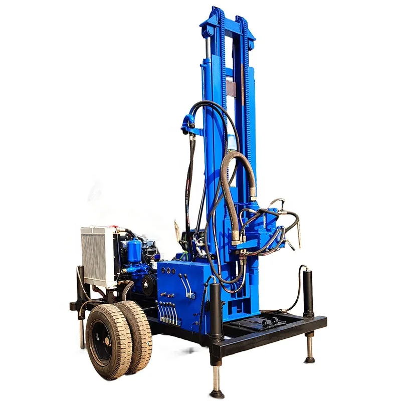 High Drilling Speed Water Well Drill Rigs Mini Portable Water Well Drilling Rig with Attachments for sale