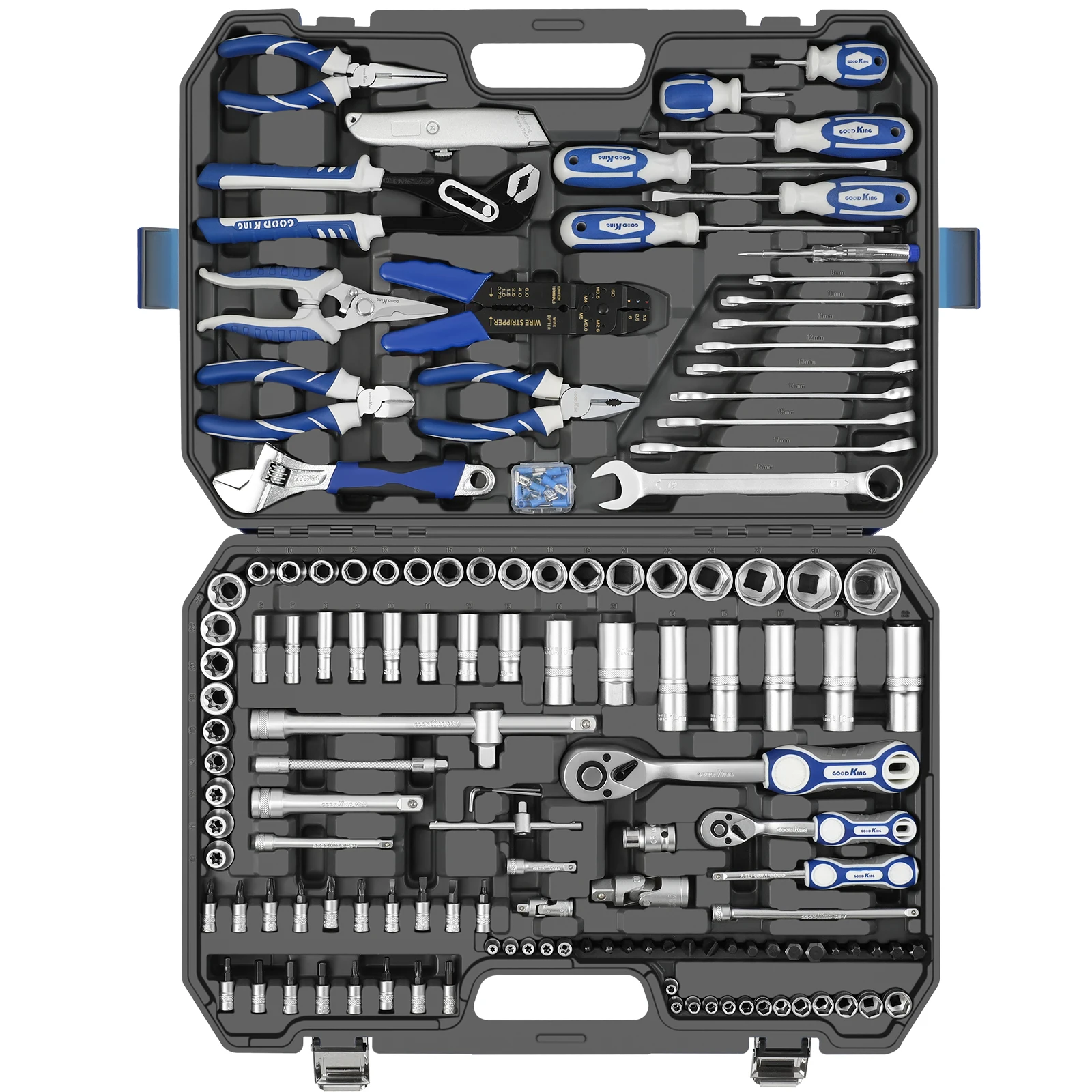 Top quality China professional tool case household 161pcs General Home Improvement Household Tool Set