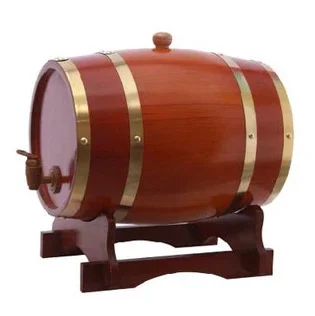 1.5 L wooden barrels with liner Handcrafted Oak Aging Whisky wooden Barrel for wine