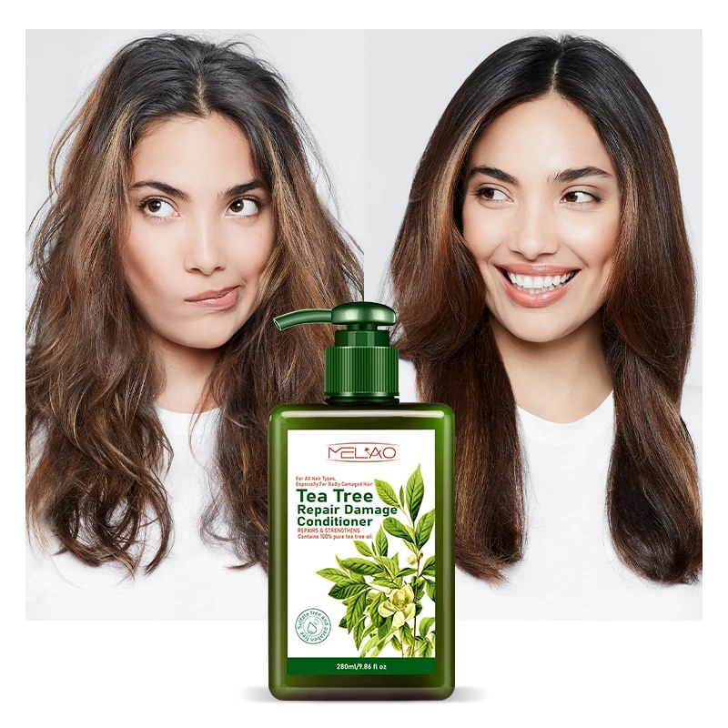 Ежедневный увлажняющий Кондиционер для волос чайного дерева кондиционер для сухих волос