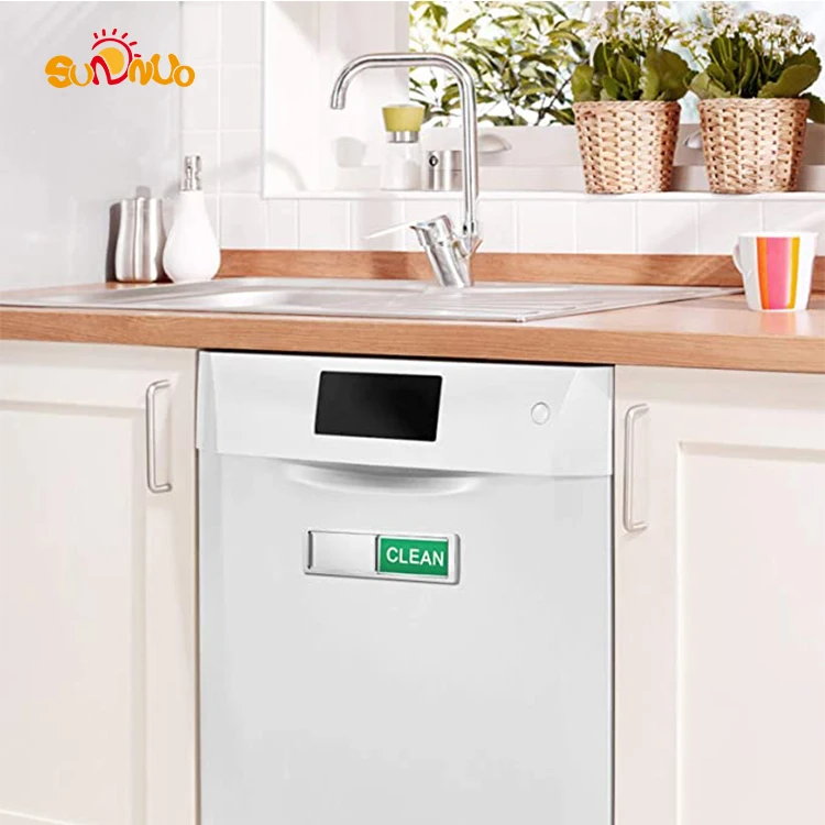 
Universal Kitchen Dish Washer Refrigerator Magnet for Kitchen Organization Dishwasher Magnet Clean Dirty Sign Indicator 