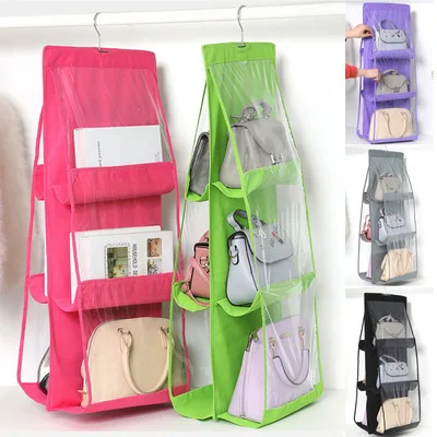 Large Capacity Hanging Bags Home Bedroom Wardrobe Cloth Organize for Bag