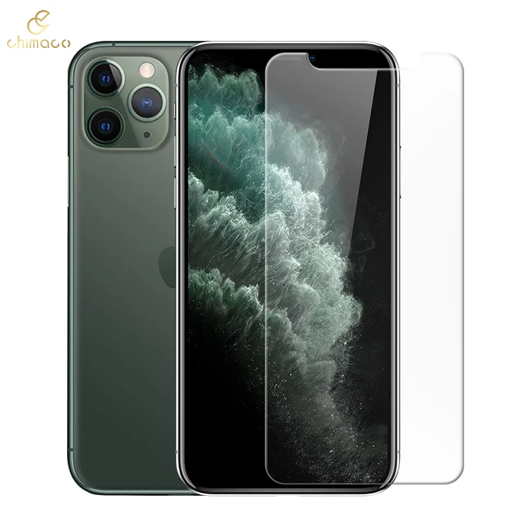 Обычный 2.5D 0,33 мм легко установить закаленное стекло экрана протектор для iPhone 11 2019