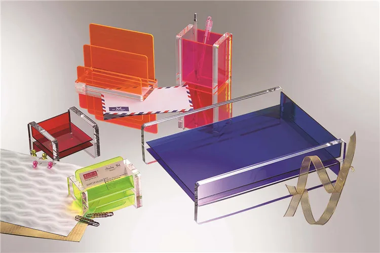 acrylic stationery set