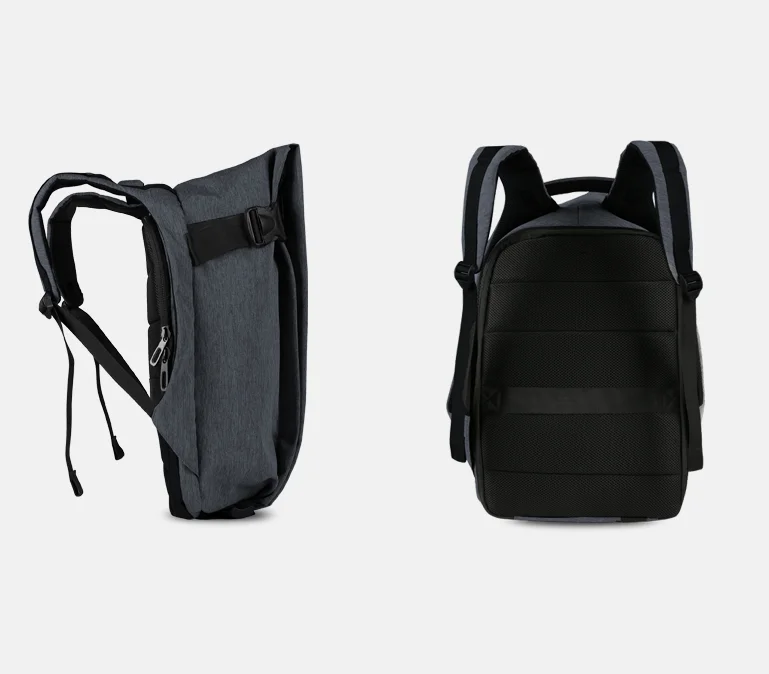 Good Custom Name Small Waterproof Fashion Brand Canvas Trend Designer Quality Backpack For Men