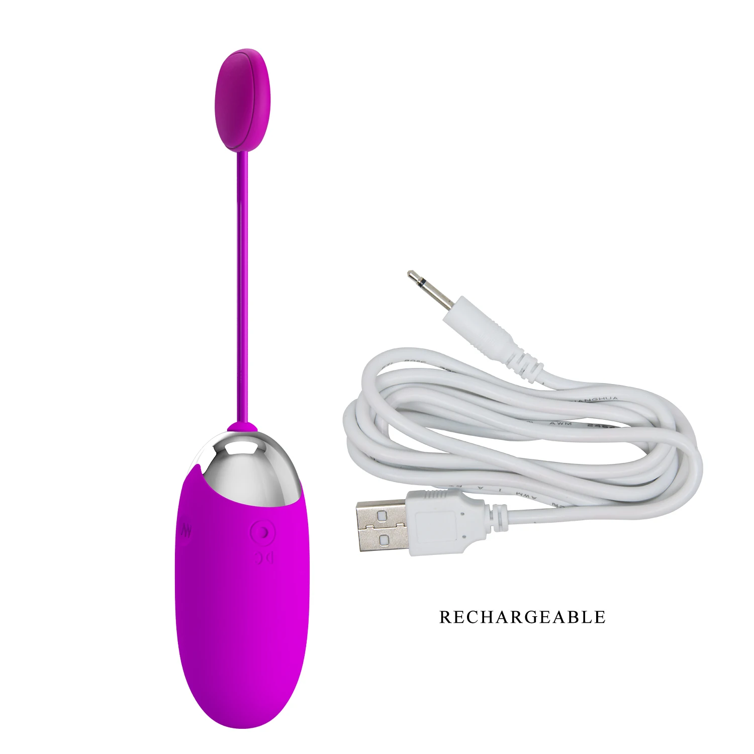 Silicone Material SmartPhone Control Connect Free App G-Spot Massager Vibrating Egg USB Rechargeable
