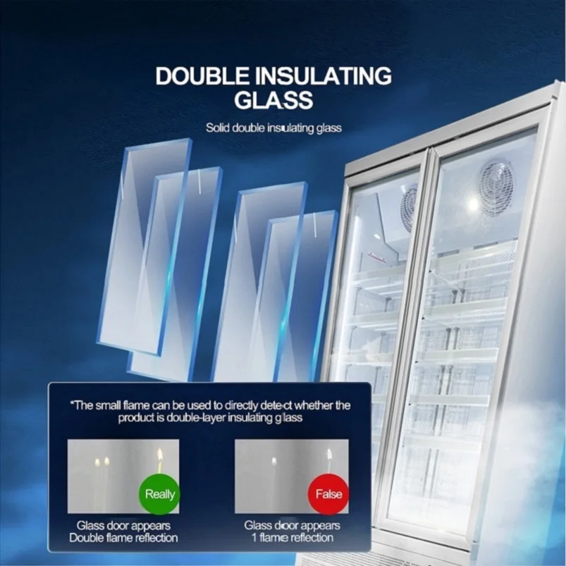 Convenience Store Chocolate Drink Upright Chiller Display Fridge Cooler Cabinet Beverage Refrigerator