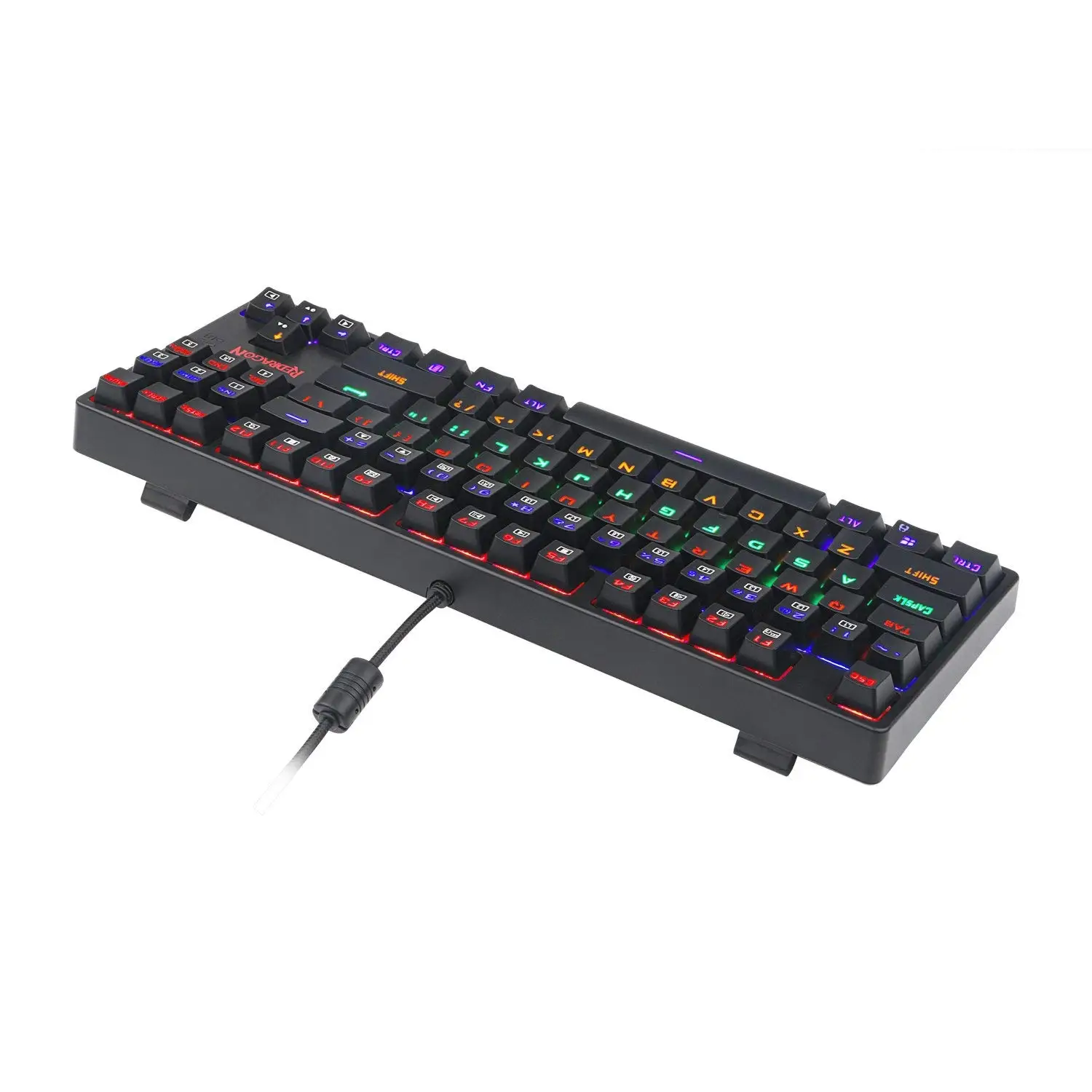  Популярная проводная USB мультимедийная игровая клавиатура Redragon K576 для