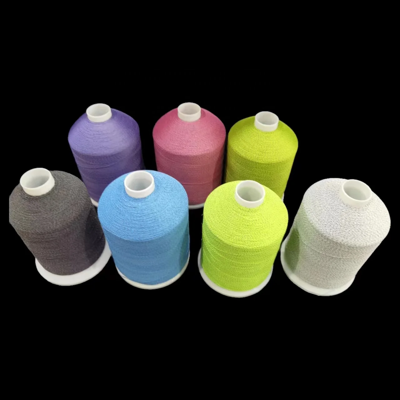 spun high visibility reflective 100% polyester wool  tape sewing yarn yarns 1mm