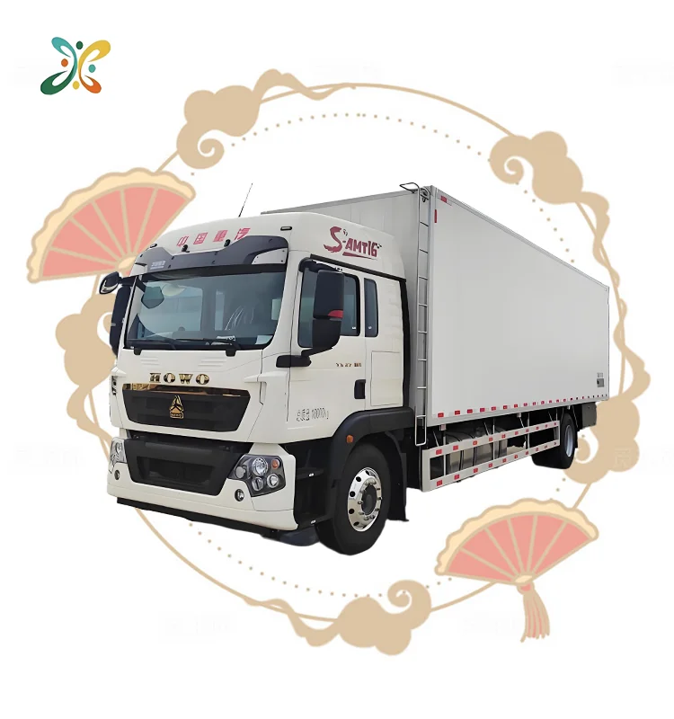 Factory Supply 4X2 Used Howo Sinotruck Refrigerator Truck Small Truck  3T 5T 7T Diesel Thermo King Truck Refrigeration Units