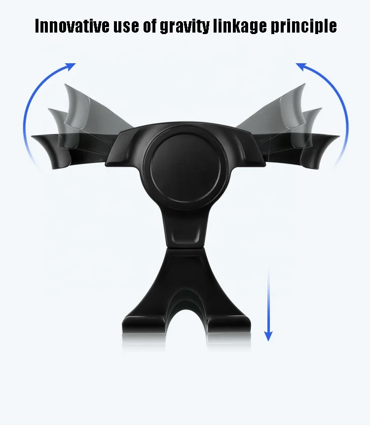 
2020 Universal Mobile Phone Holder Car Mount Holder Gravity Car Air Vent Phone Holder for iPhone Huawei Samsung Xiaomi LG 