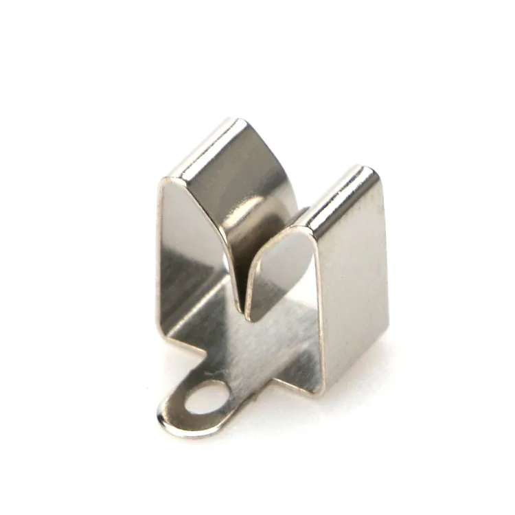 Customized stamping 1mm Metal Brackets Metal aluminium stainless steel brass sheet rivet with silver contact