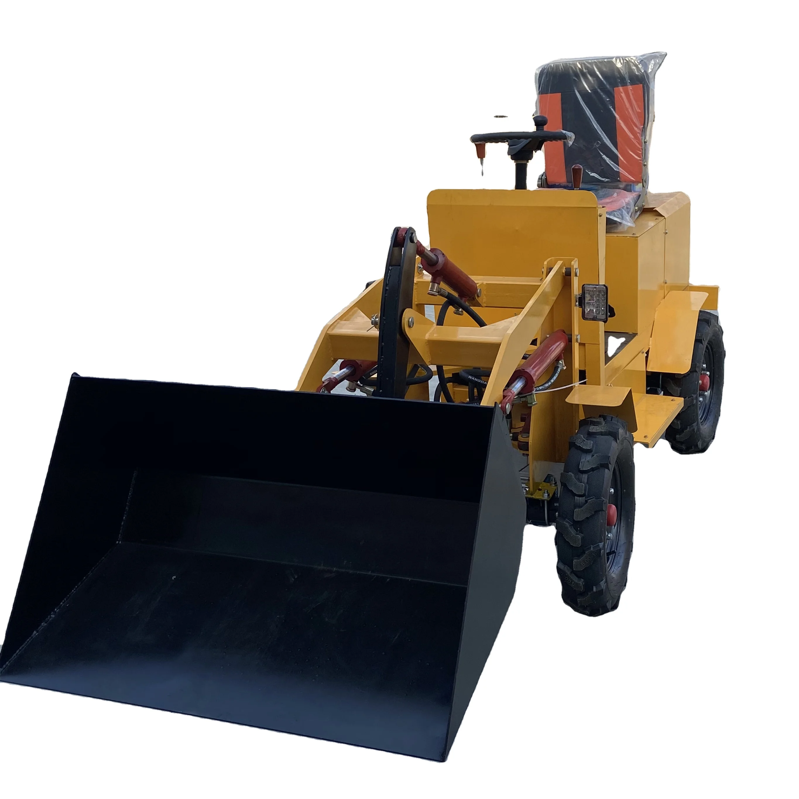 china Free shipping big loading 06 wheel loader with electric energy