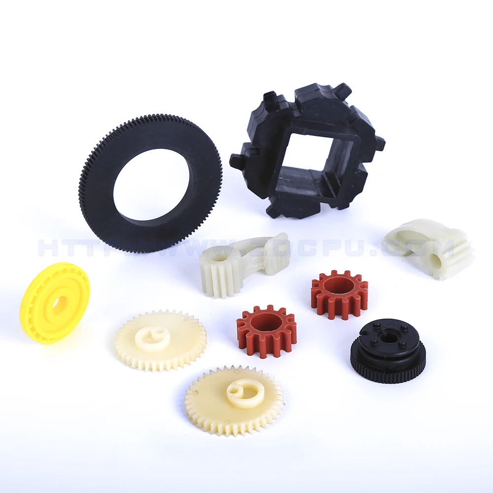 Custom Precision Durable Small Nylon Plastic Spur Wheel Gears For Sale