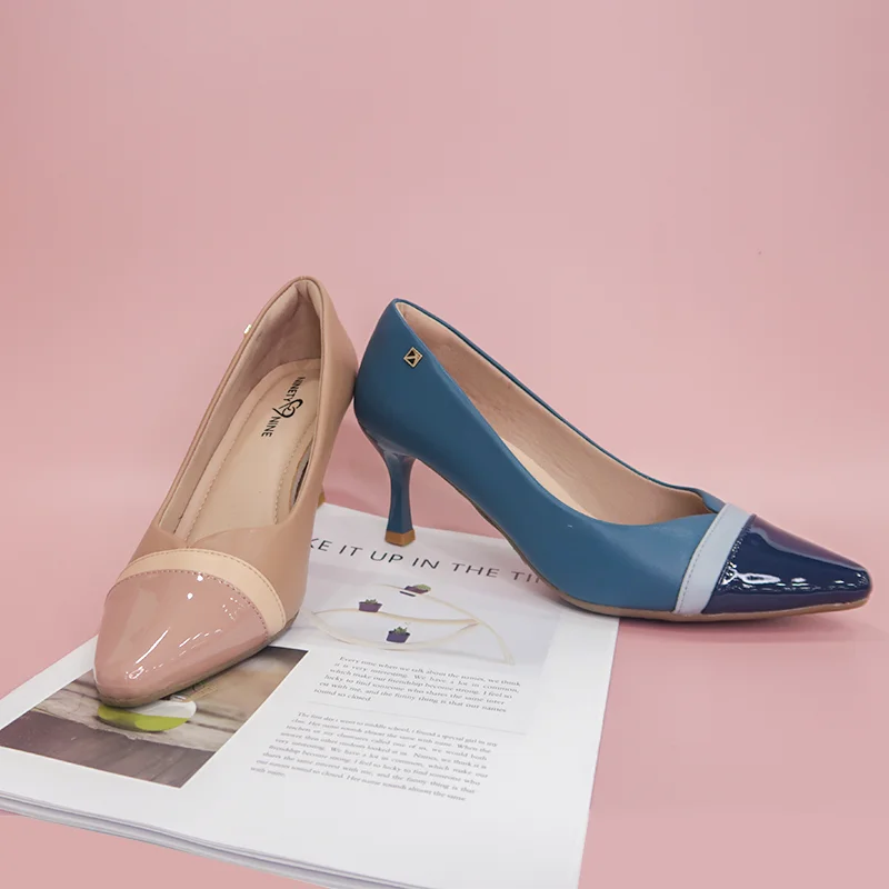 2021 chaussures femmes shoe girls pointed hills office set work pump formal heel autumn dress woman custom ladies womens pumps