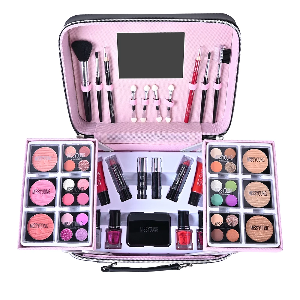 Wholesale sales girl makeup cosmetics set makeup kit Professional Cosmetics Makeup Sets