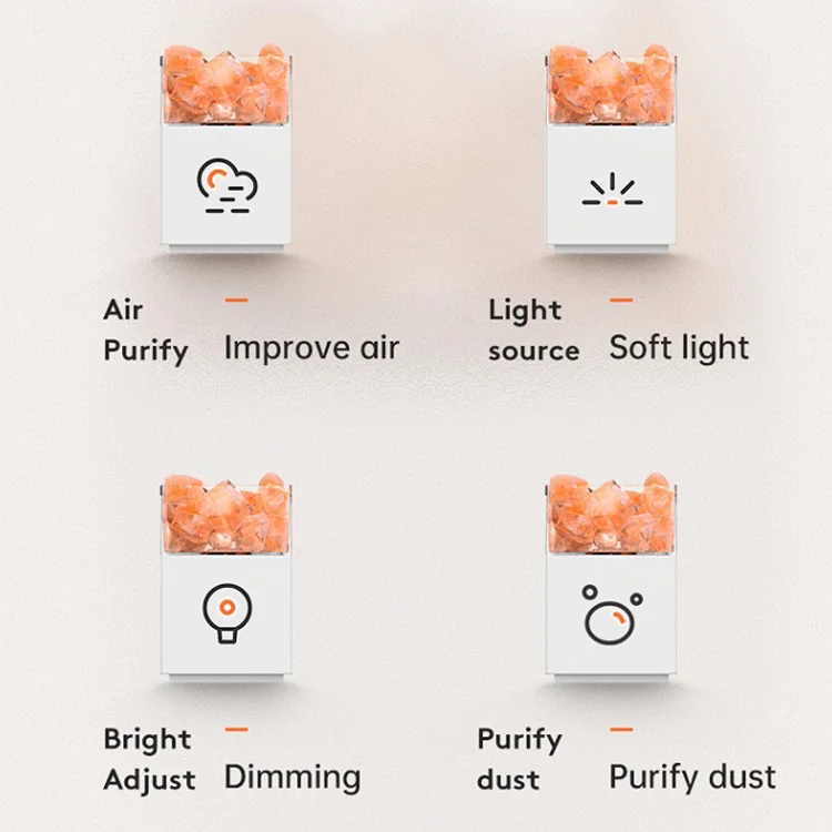 Aromatherapy Diffuser Essential Oil himalaya salt led lamp