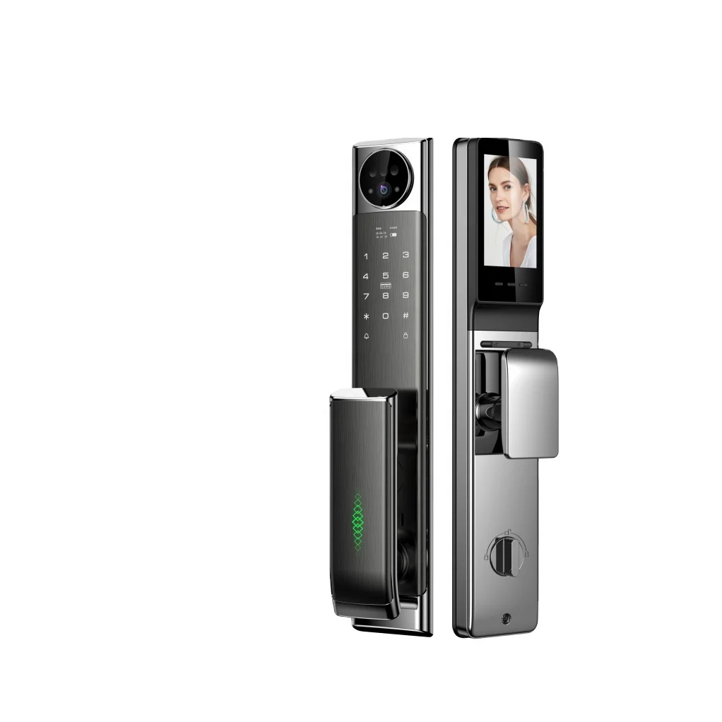 tuya app finger vein face digital door viewer function cerrandura electronic home smart door lock