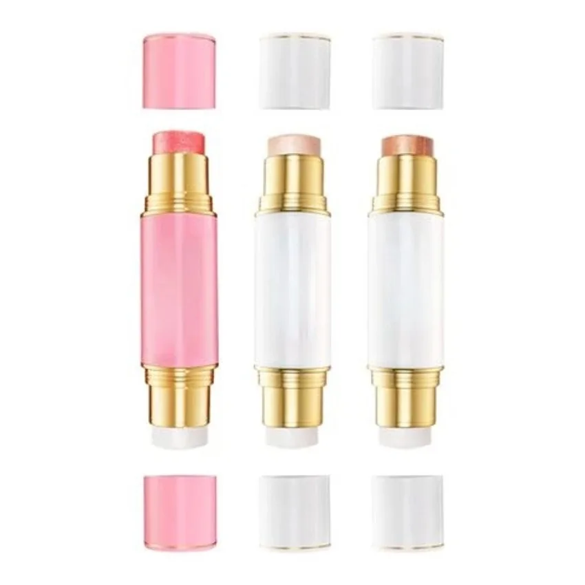 OEM Two Color Blush Stick Wholesale Makeup Pat McGrath Labs Blush Brush High Pigment Natural Private Label Pink Cheek Blusher