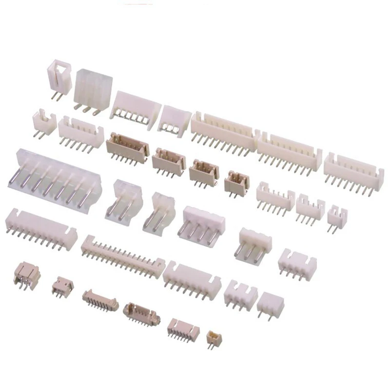 Wire to board 1.0mm 1.25mm 1.5mm 2.54mm 3.96mm 5.08mm pitch ZH XH HY VH 2-16pin  PH 2.0 smd wafer connector