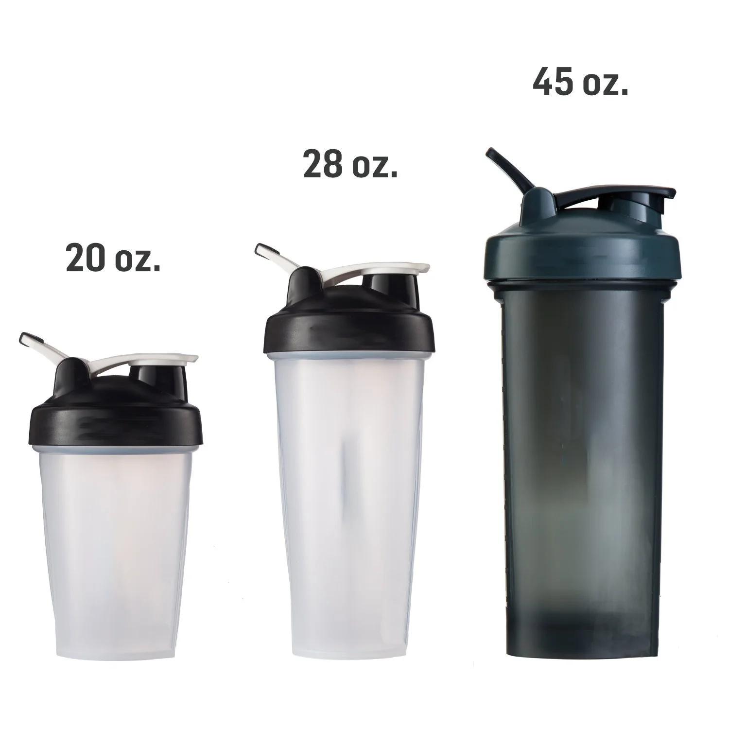 Customized BPA Free Shaker bottle with Balls and Mixing Grids Protein Shake Bottle