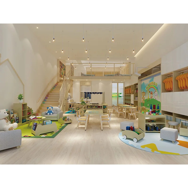 Универсальное решение, современный комплект мебели для детского сада, классной комнаты для детей и детей