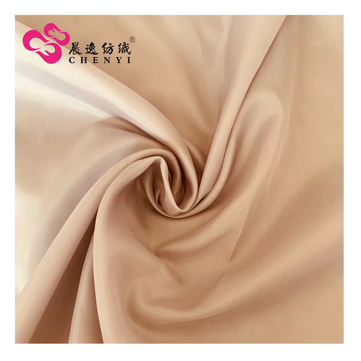 190T Black Blue Polyester Taffeta fabric for Lining