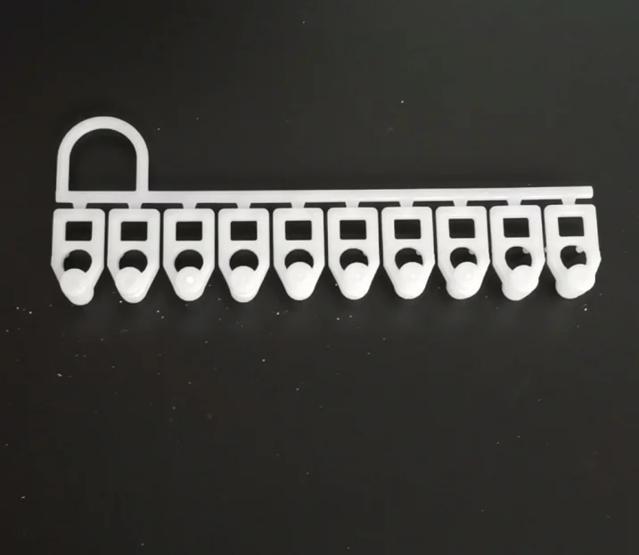 curtain accessories curtain track rail parts  sliding glider aluminium track runner plastic parts Window Curtain Home Decoration