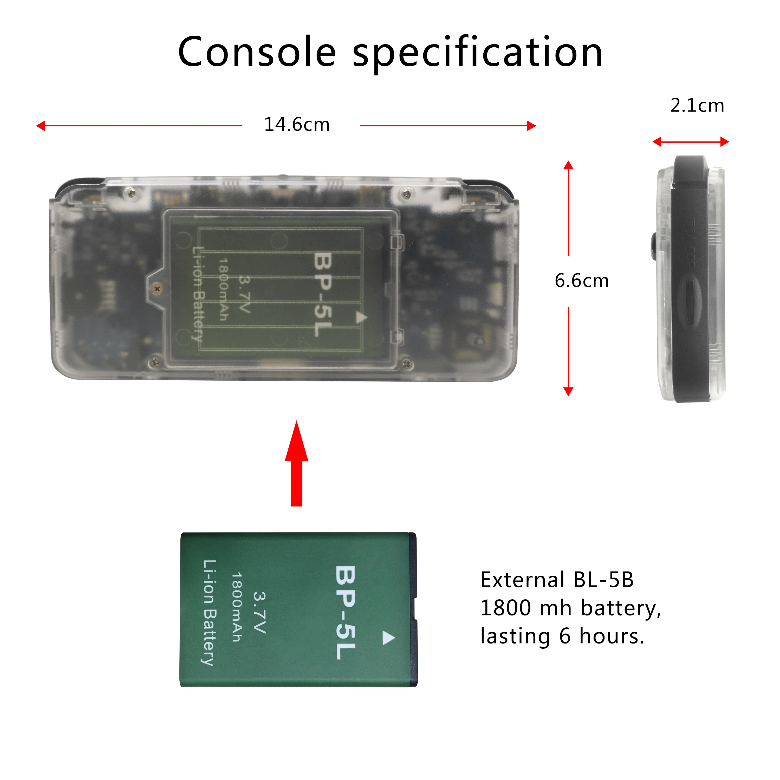 HD 3.0 inch IPS screen 3000 games portable emulator console arcade fighting game machine