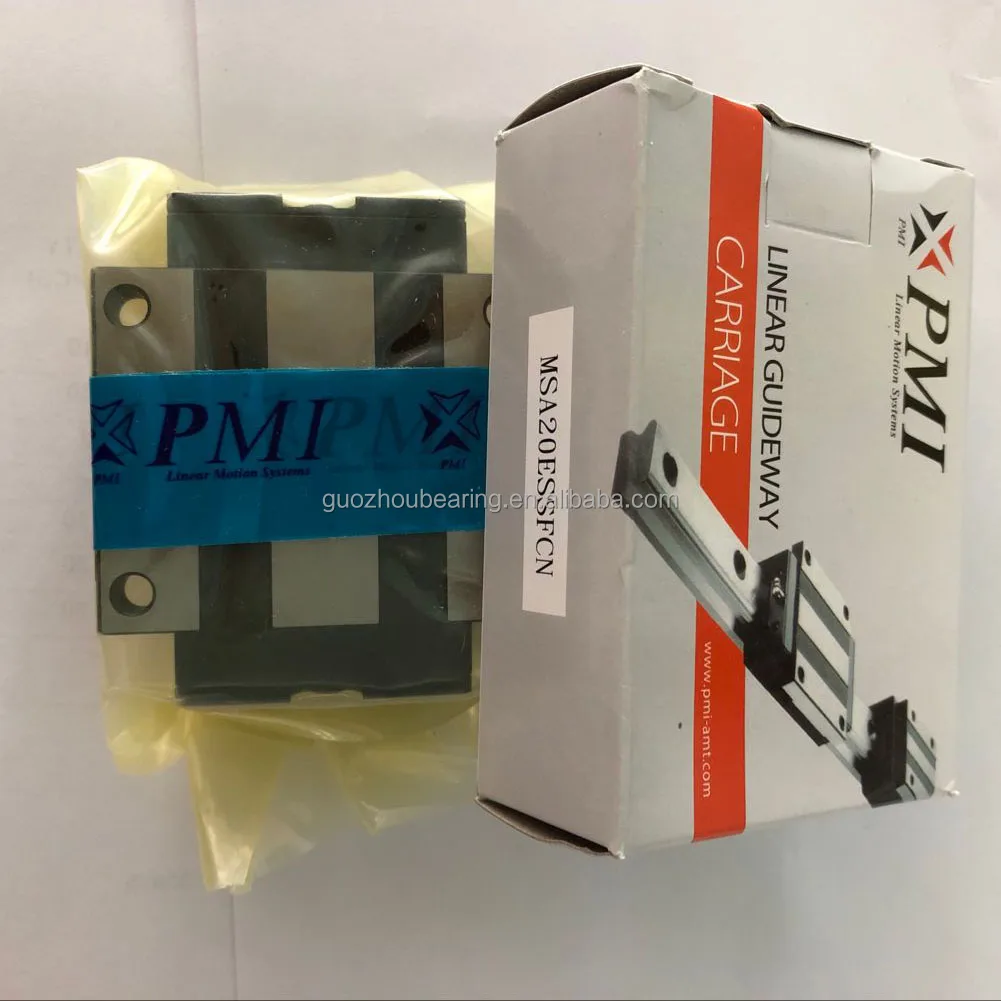 PMI high speed silent Linear Guide Block MSA20E MSA20E-N MSA20ESSFCN