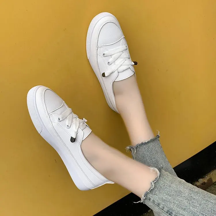 Hottest promotion casual women shoes sneakers Latest Products white sneakers for woman casual shoes